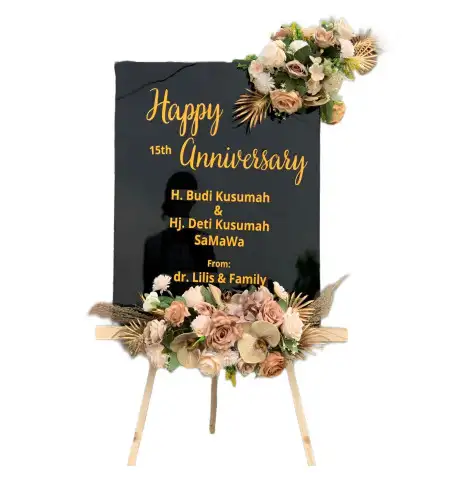 Papan Bunga Akrilik Ngiyono