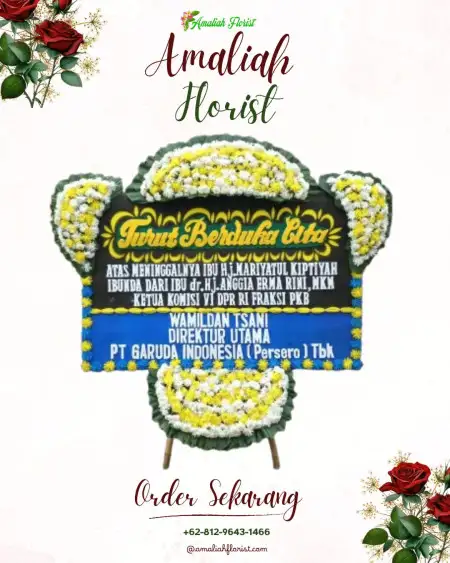 Papan Bunga Duka Ngiyono
